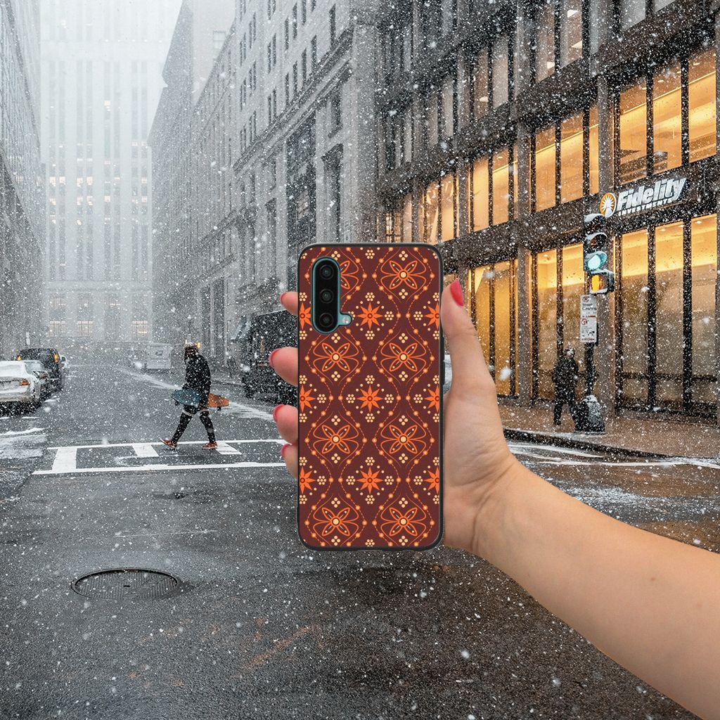 OnePlus Nord CE 5G Back Case Batik Brown