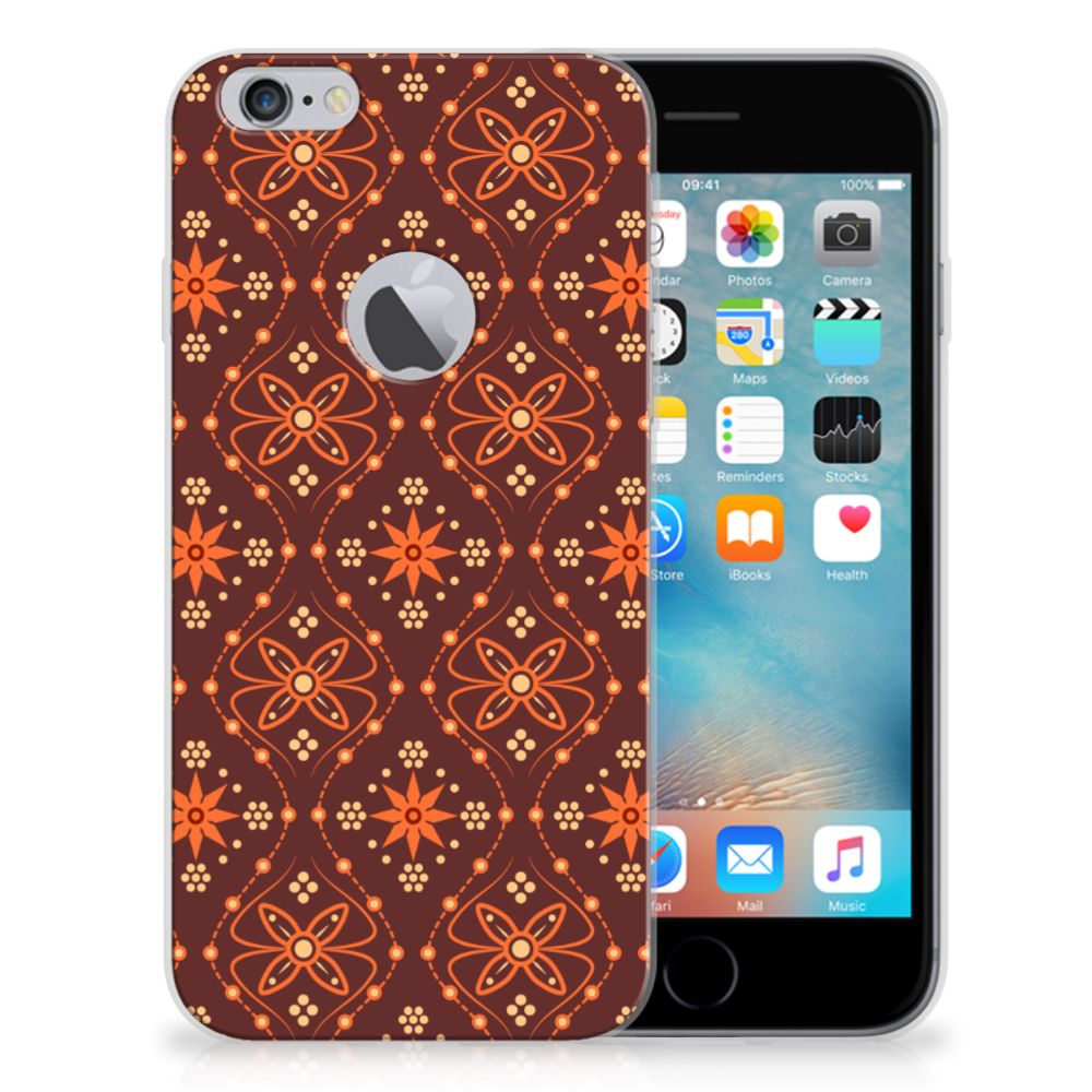 Apple iPhone 6 Plus | 6s Plus TPU bumper Batik Brown