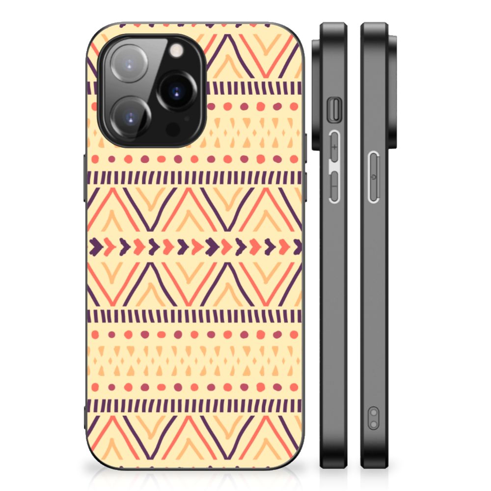 iPhone 14 Pro Max Back Case Aztec Yellow