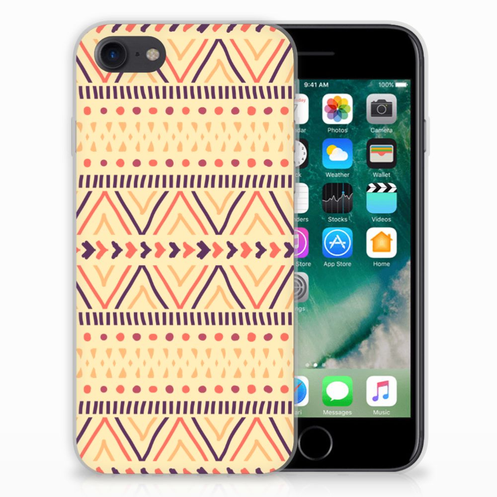 iPhone SE 2022 | SE 2020 | 8 | 7 TPU bumper Aztec Yellow