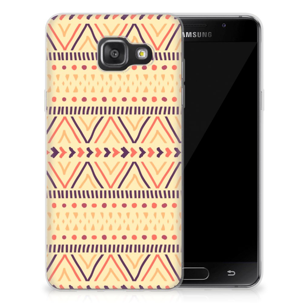 Samsung Galaxy A3 2016 TPU bumper Aztec Yellow