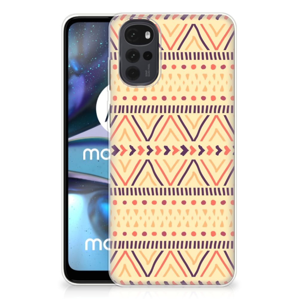 Motorola Moto G22 TPU bumper Aztec Yellow