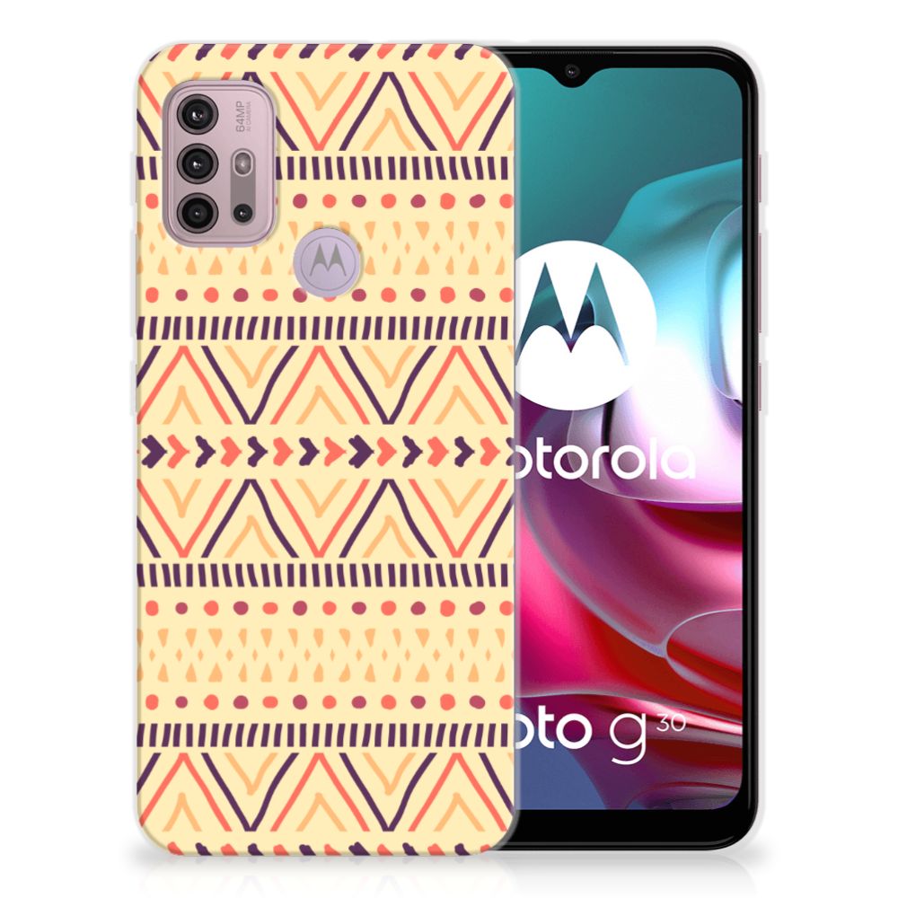 Motorola Moto G30 | G10 TPU bumper Aztec Yellow