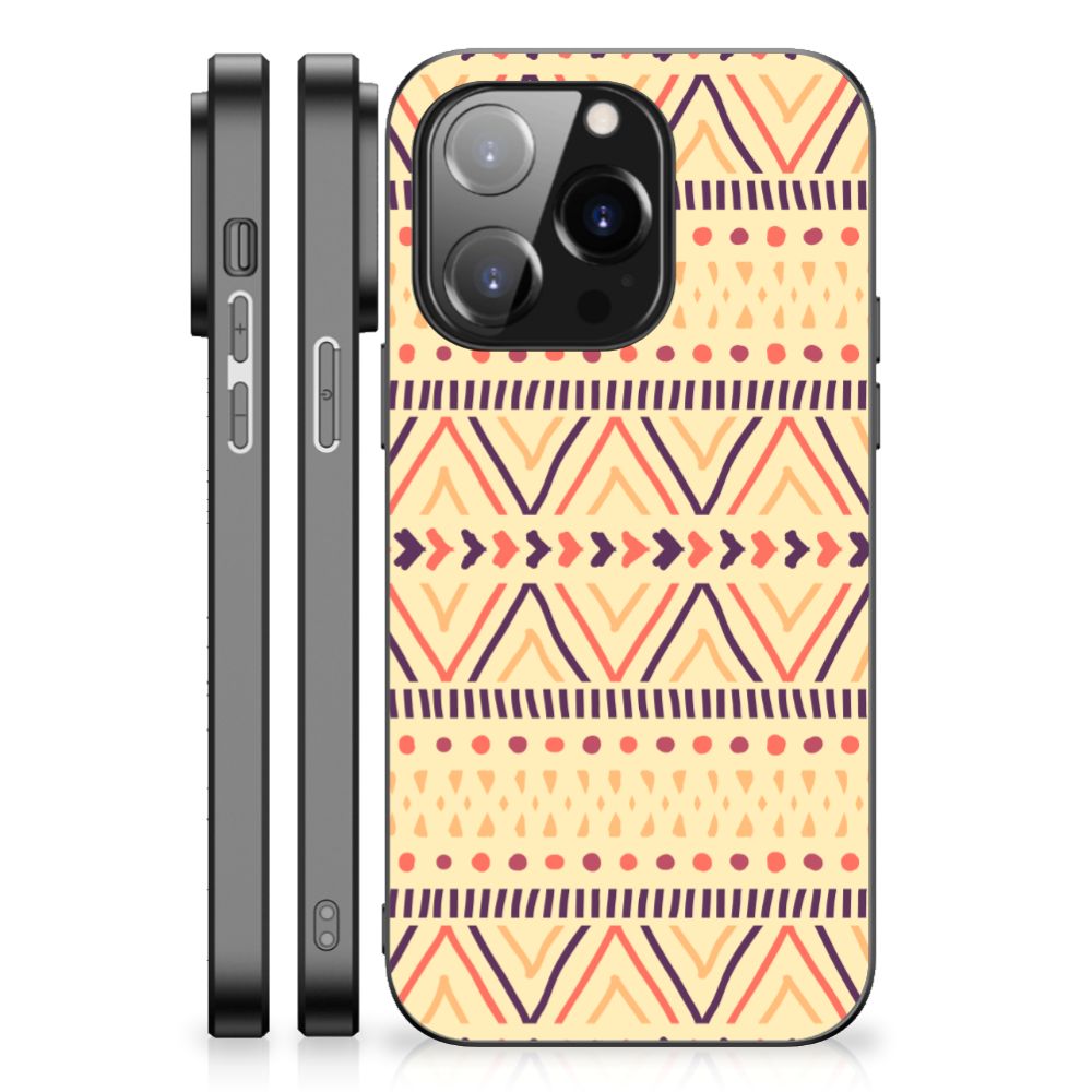 iPhone 14 Pro Back Case Aztec Yellow