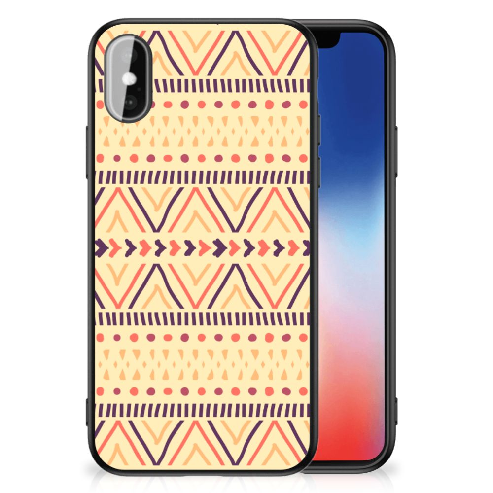 iPhone X | Xs Back Case Aztec Yellow