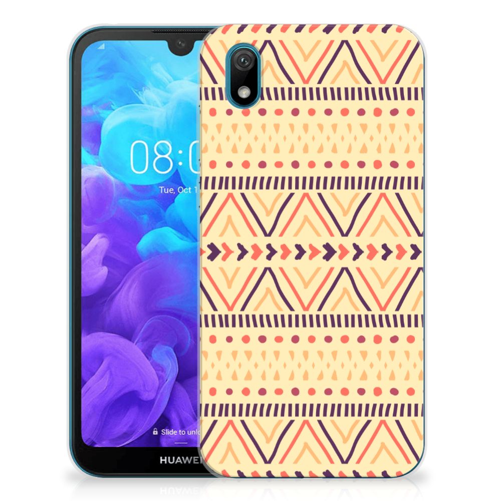 Huawei Y5 (2019) TPU bumper Aztec Yellow