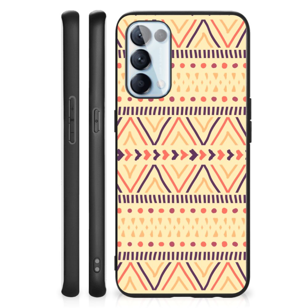 OPPO Reno5 5G | Find X3 Lite Back Case Aztec Yellow