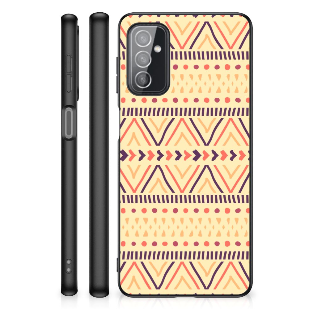Samsung Galaxy M52 Back Case Aztec Yellow