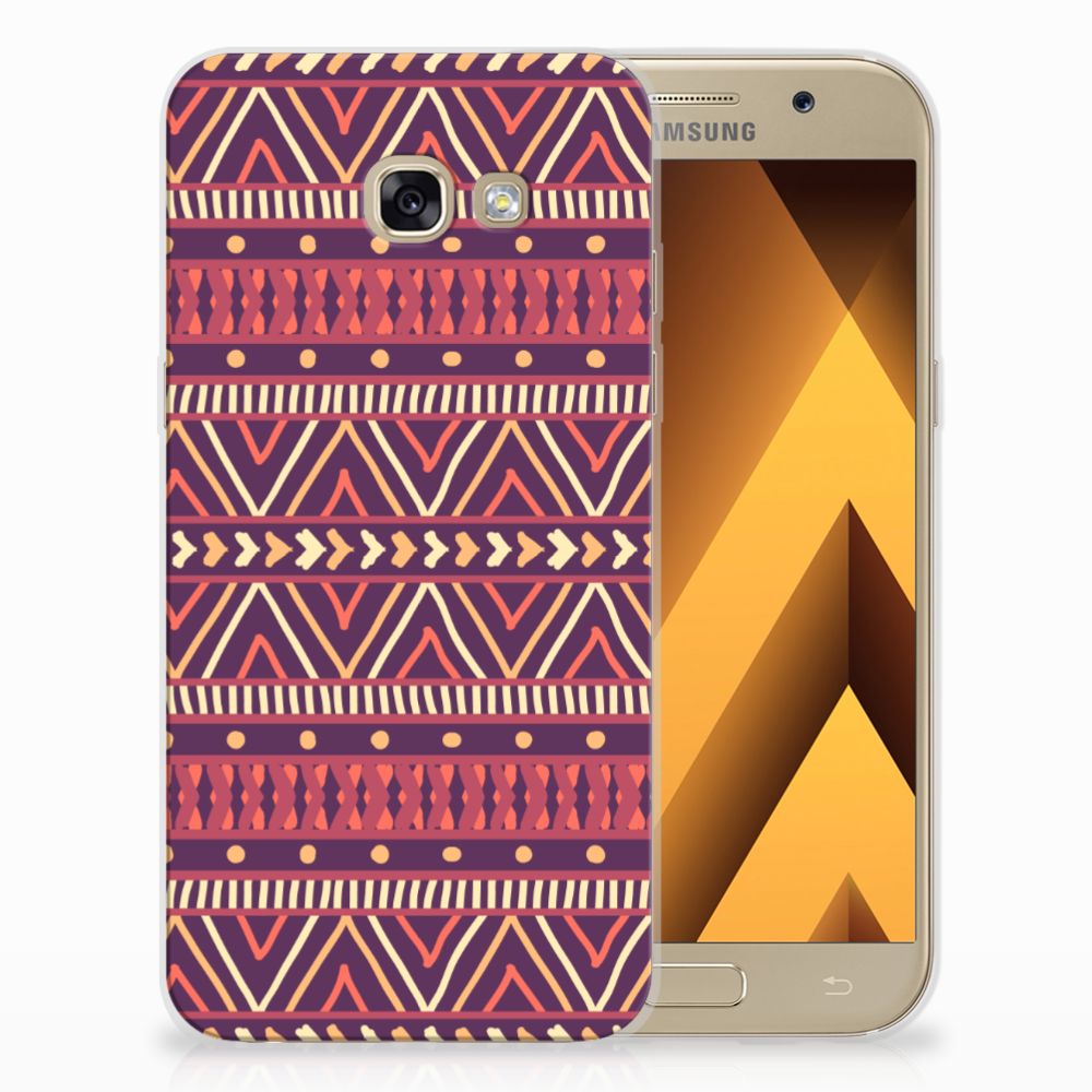 Samsung Galaxy A5 2017 TPU bumper Aztec Paars