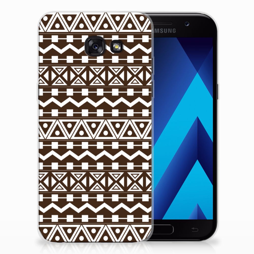 Samsung Galaxy A5 2017 TPU bumper Aztec Brown