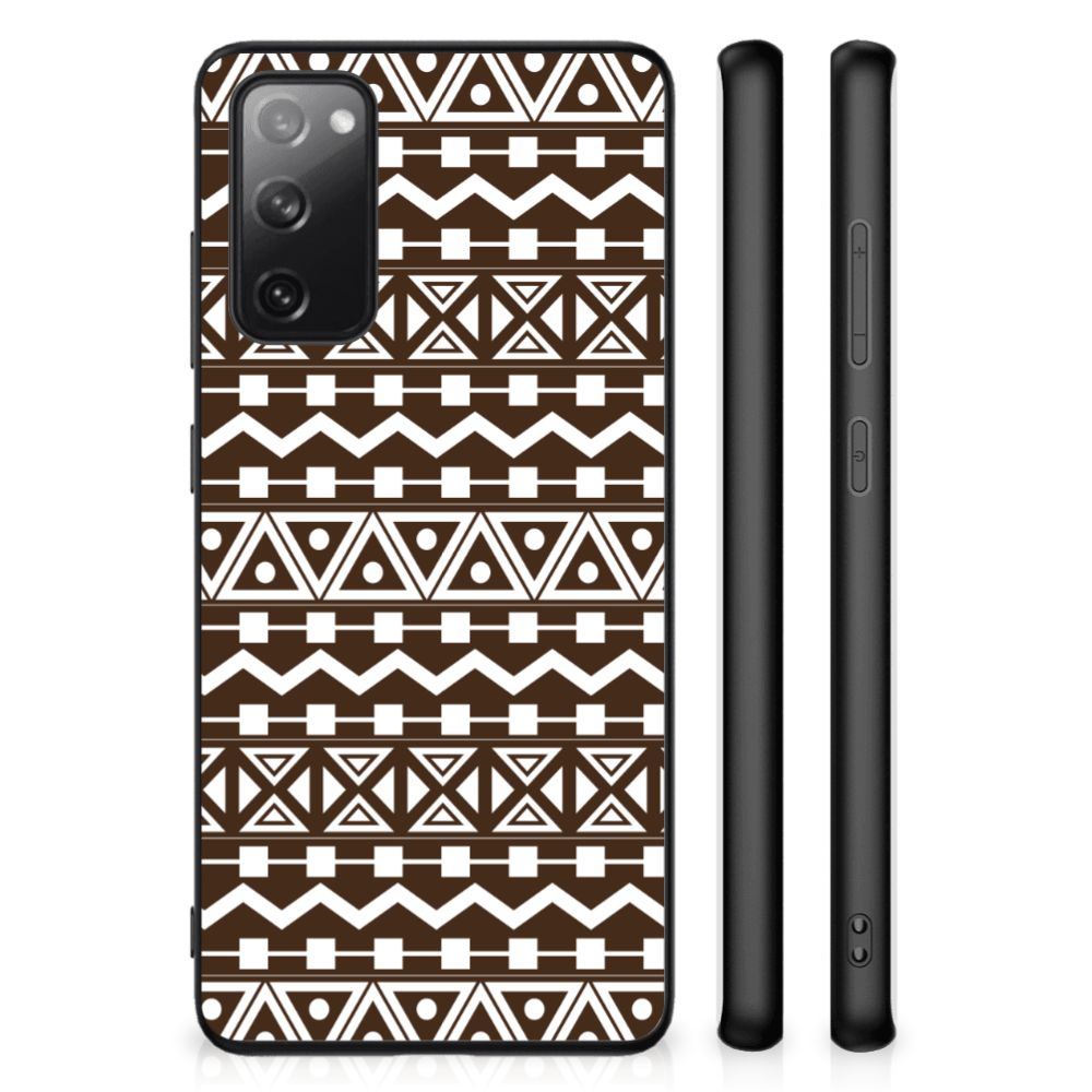 Samsung Galaxy S20 FE Back Case Aztec Brown