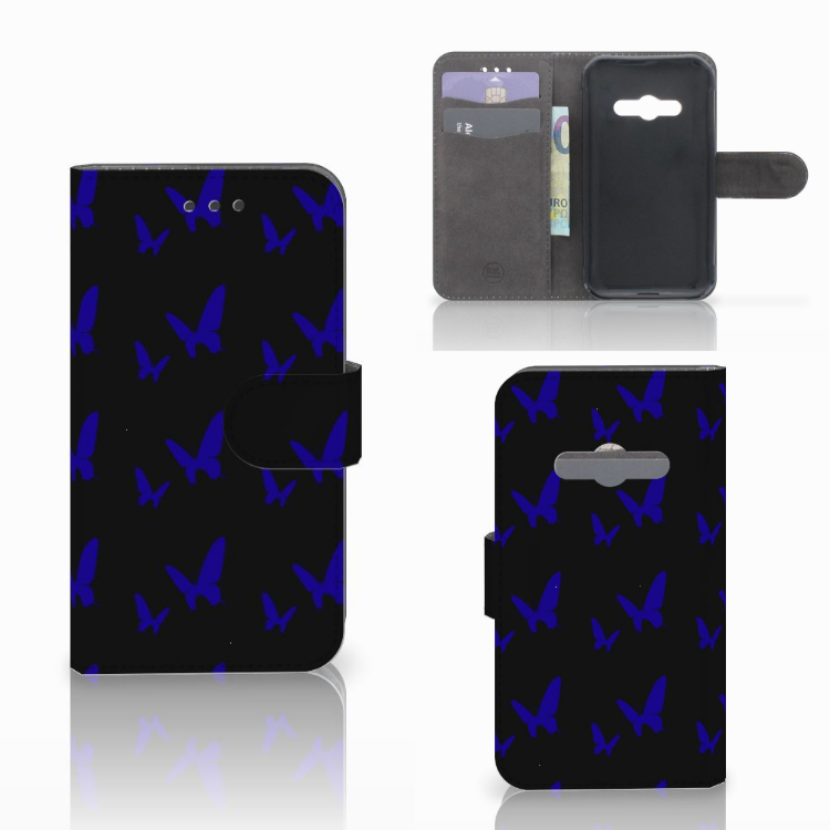 Samsung Galaxy Xcover 3 | Xcover 3 VE Telefoon Hoesje Vlinder Patroon