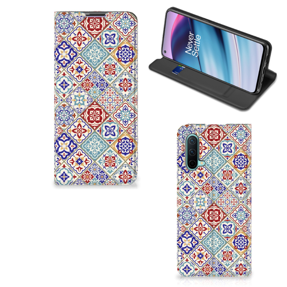 OnePlus Nord CE 5G Standcase Tiles Color