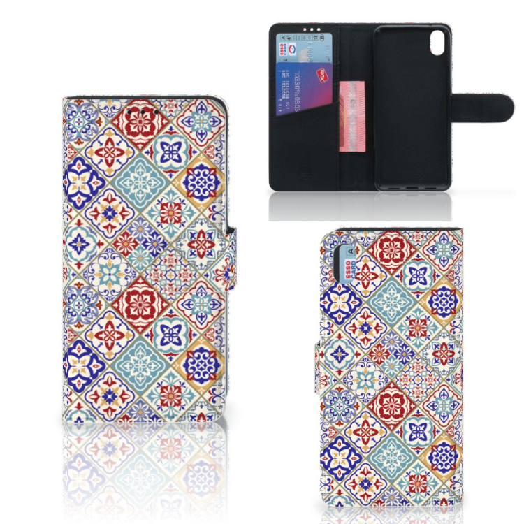 Xiaomi Redmi 7A Bookcase Tiles Color
