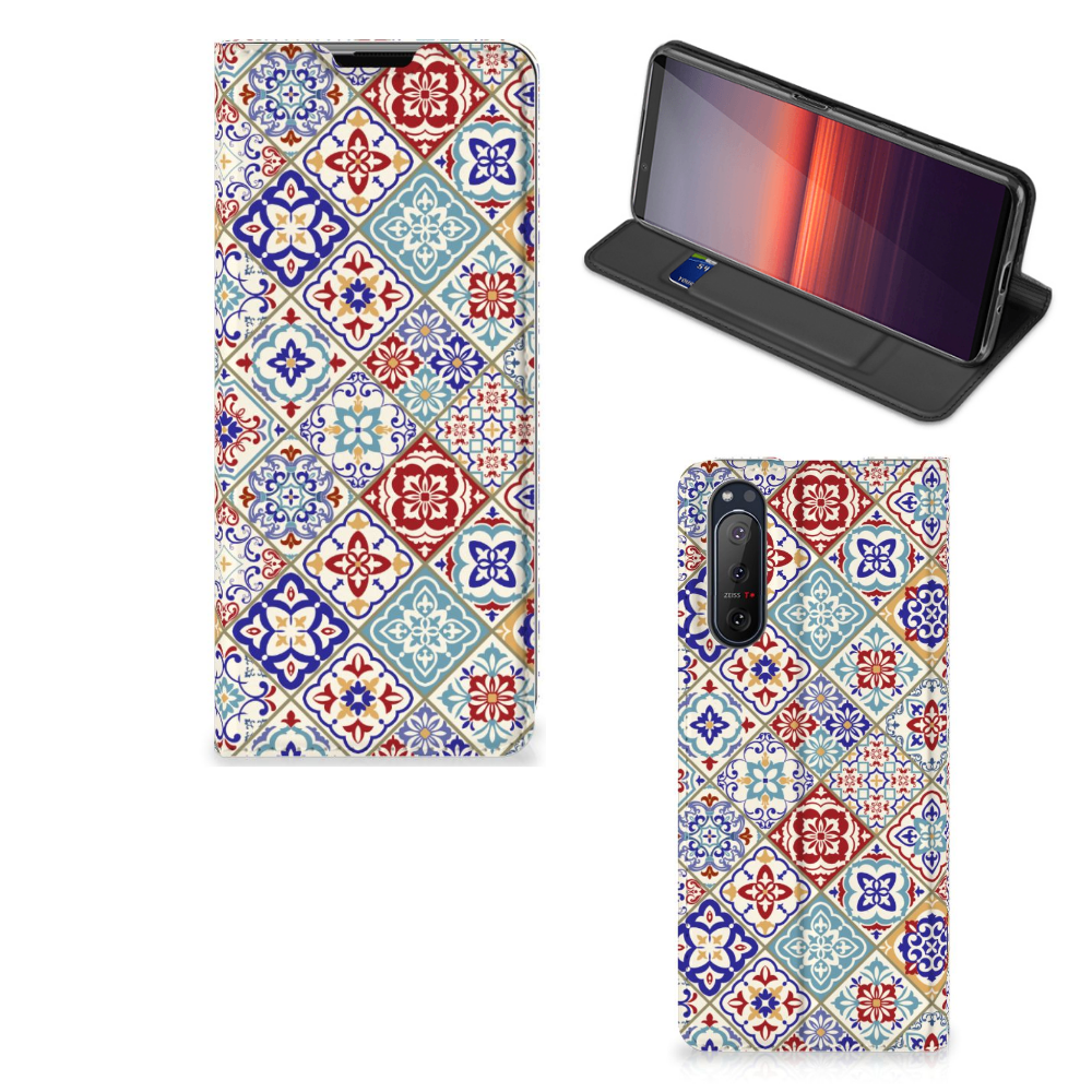 Sony Xperia 5 II Standcase Tiles Color