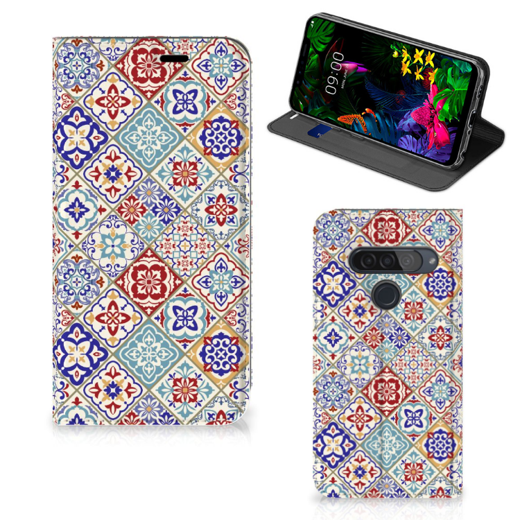 LG G8s Thinq Standcase Tiles Color