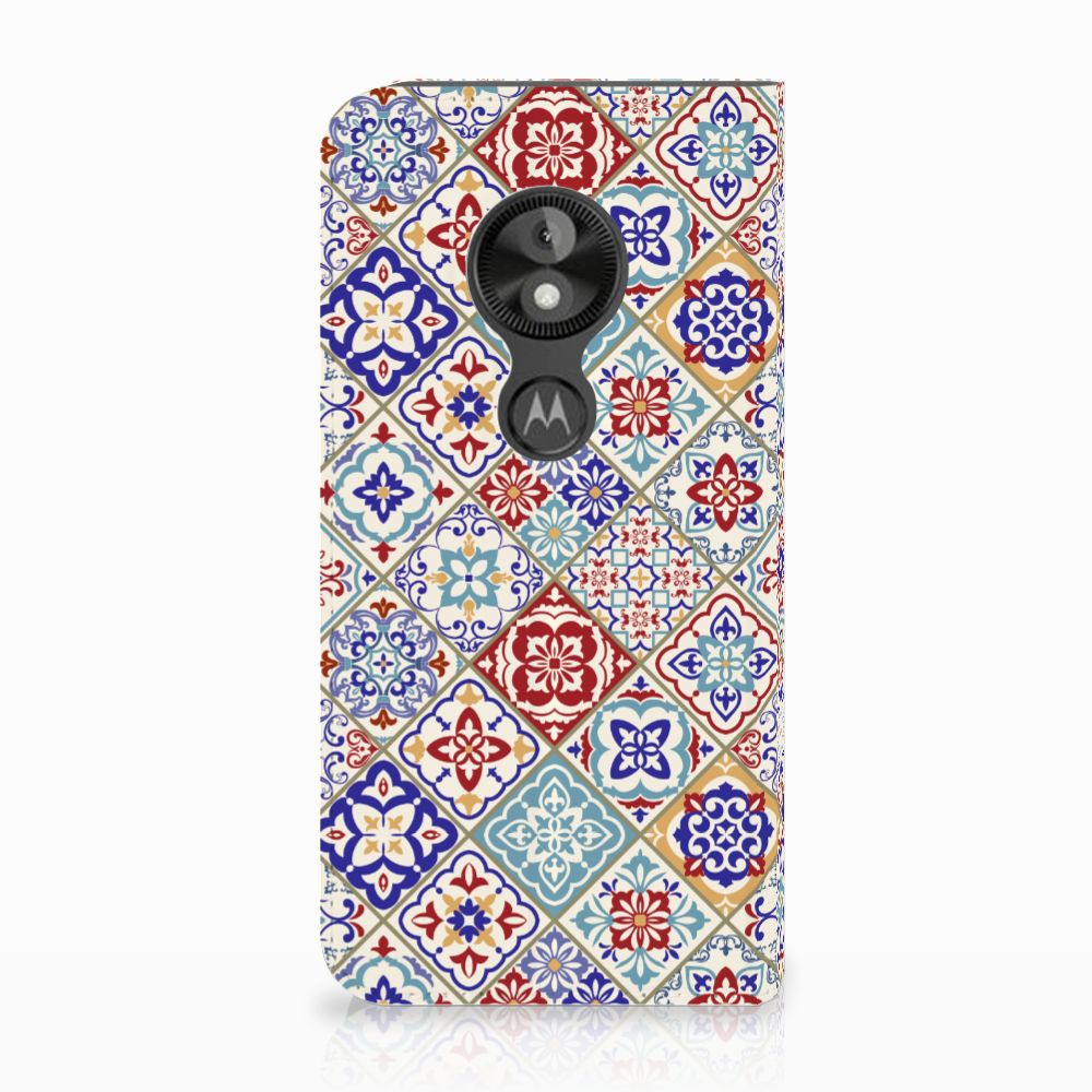 Motorola Moto E5 Play Standcase Tiles Color