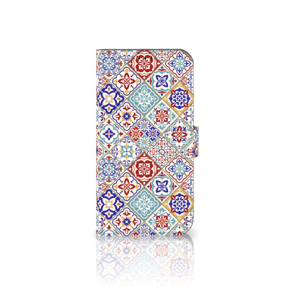iPhone 14 Plus Bookcase Tiles Color