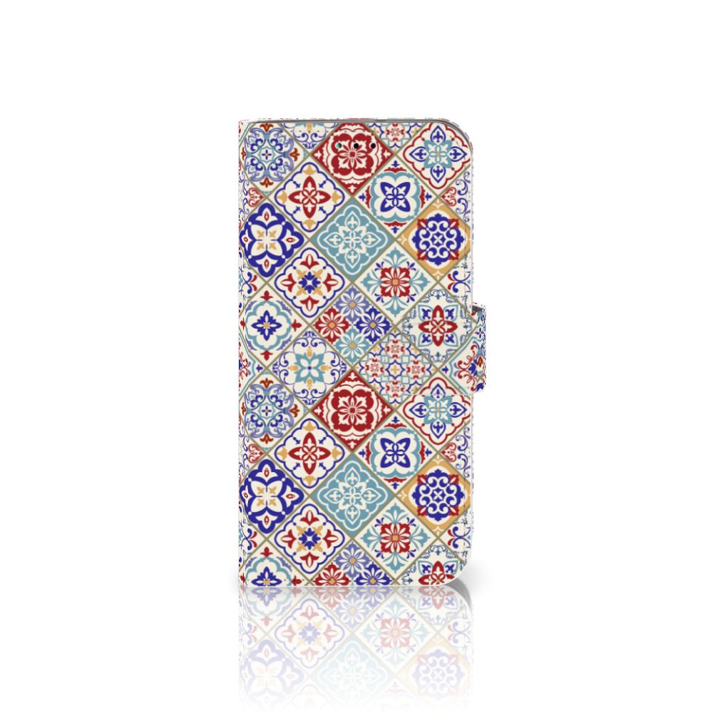 Samsung Galaxy A40 Bookcase Tiles Color