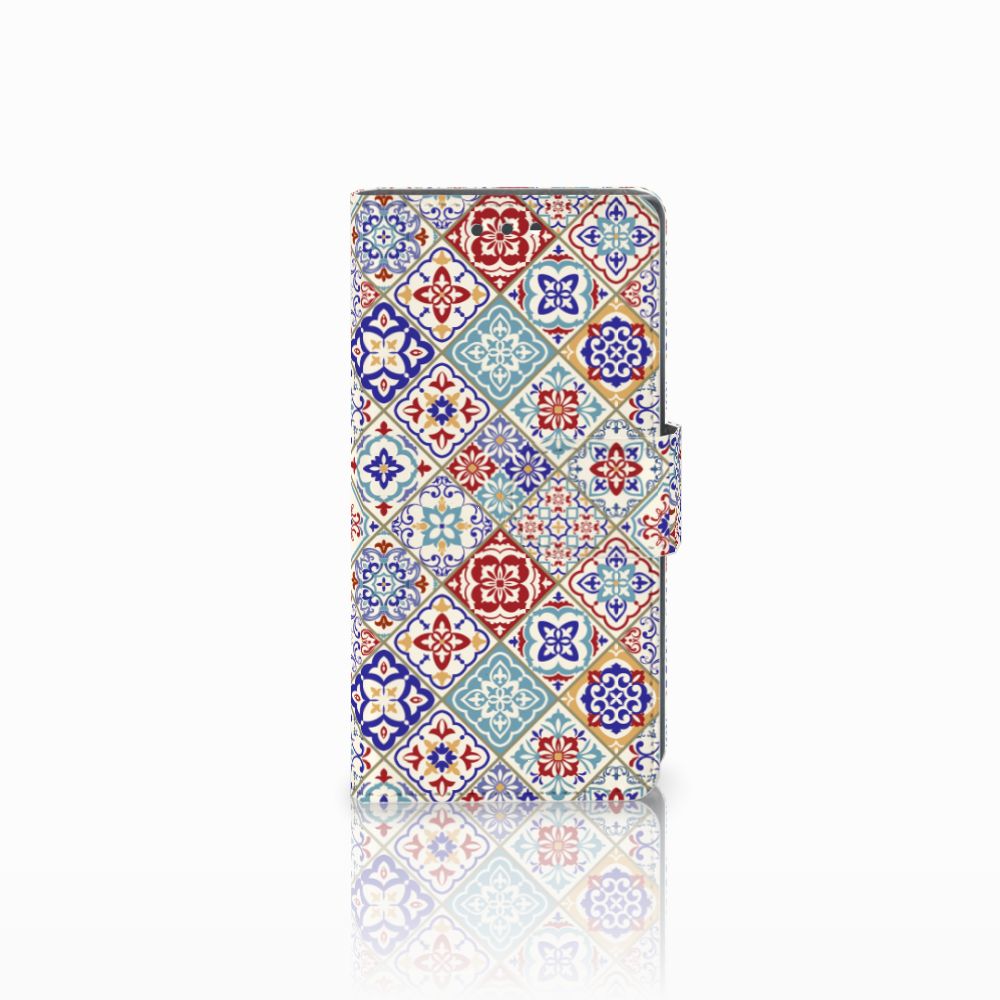 Sony Xperia X Compact Bookcase Tiles Color