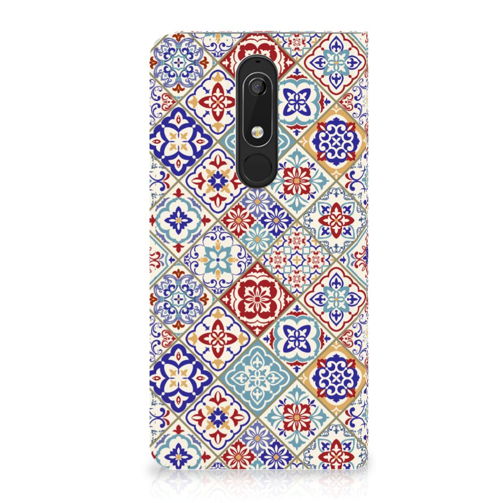 Nokia 5.1 (2018) Standcase Tiles Color