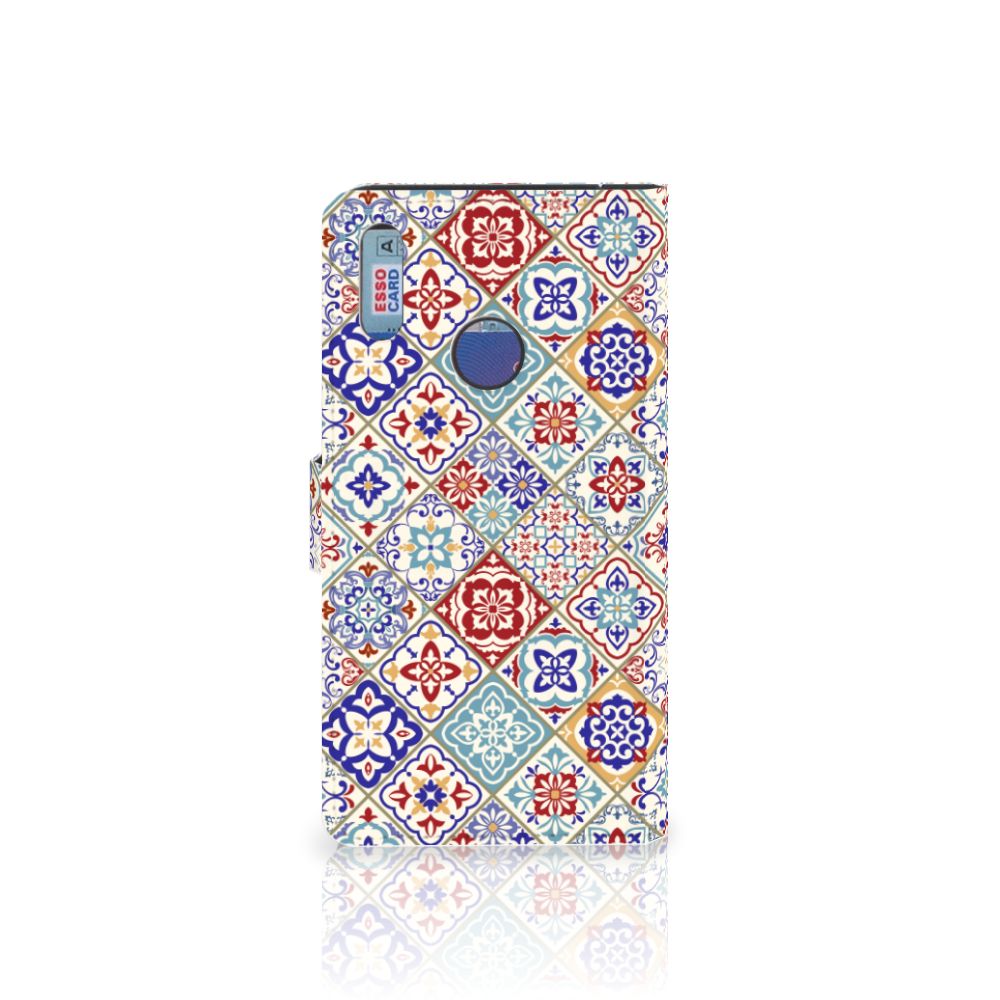 Huawei Y7 (2019) Bookcase Tiles Color