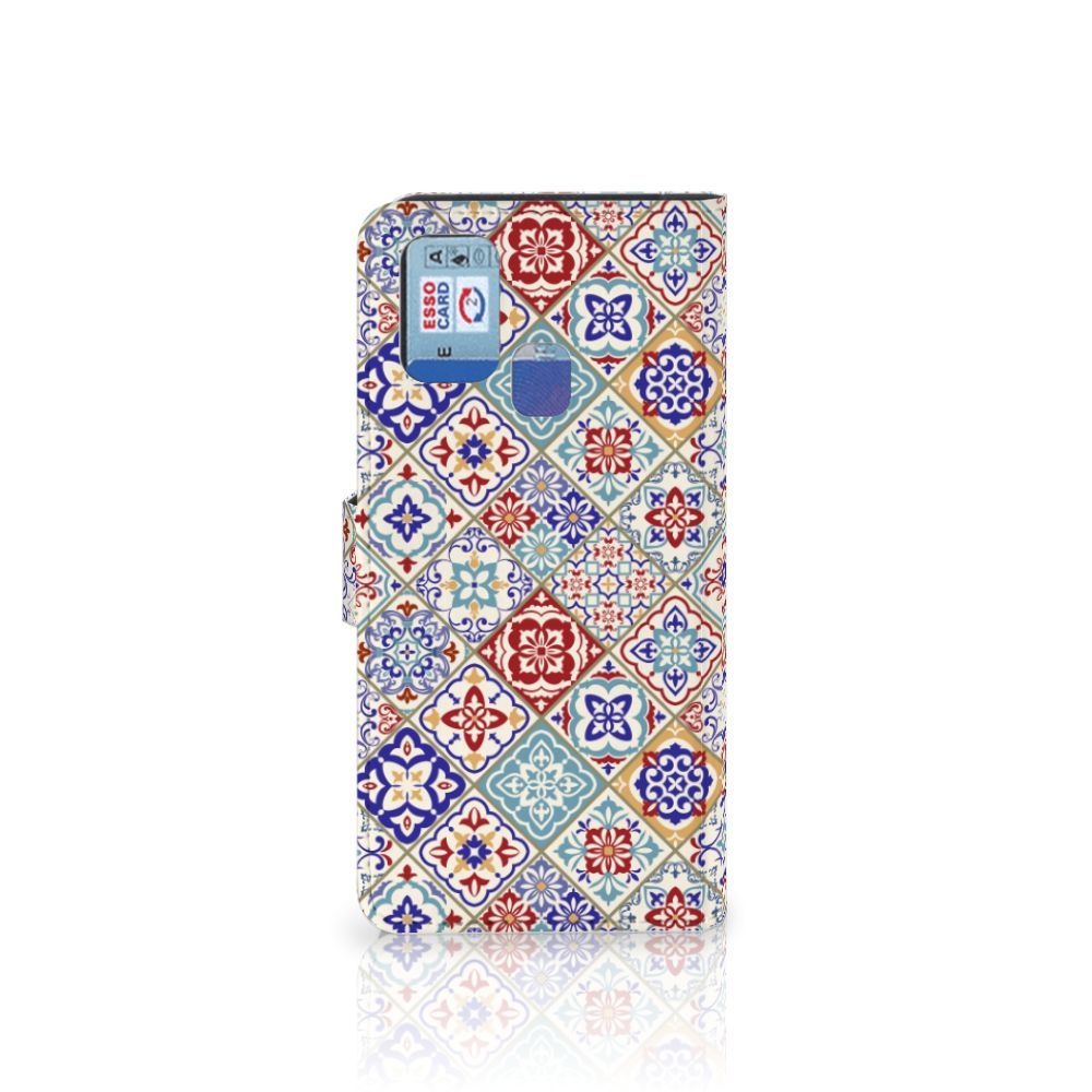 Samsung Galaxy M31 Bookcase Tiles Color