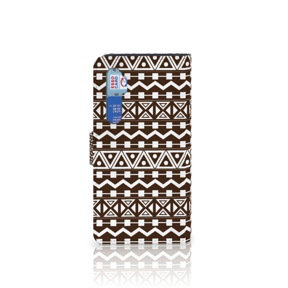 Xiaomi Mi Note 10 Lite Telefoon Hoesje Aztec Brown