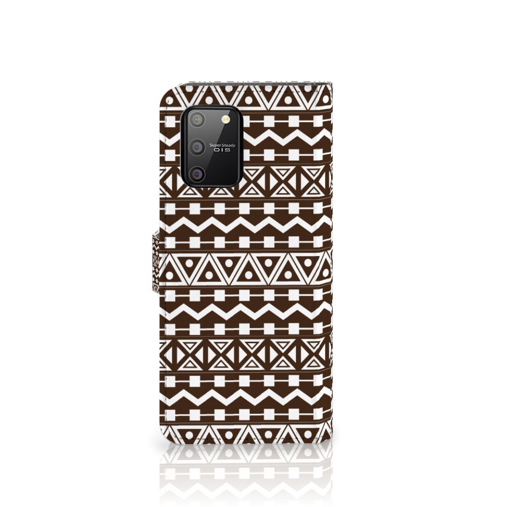 Samsung S10 Lite Telefoon Hoesje Aztec Brown