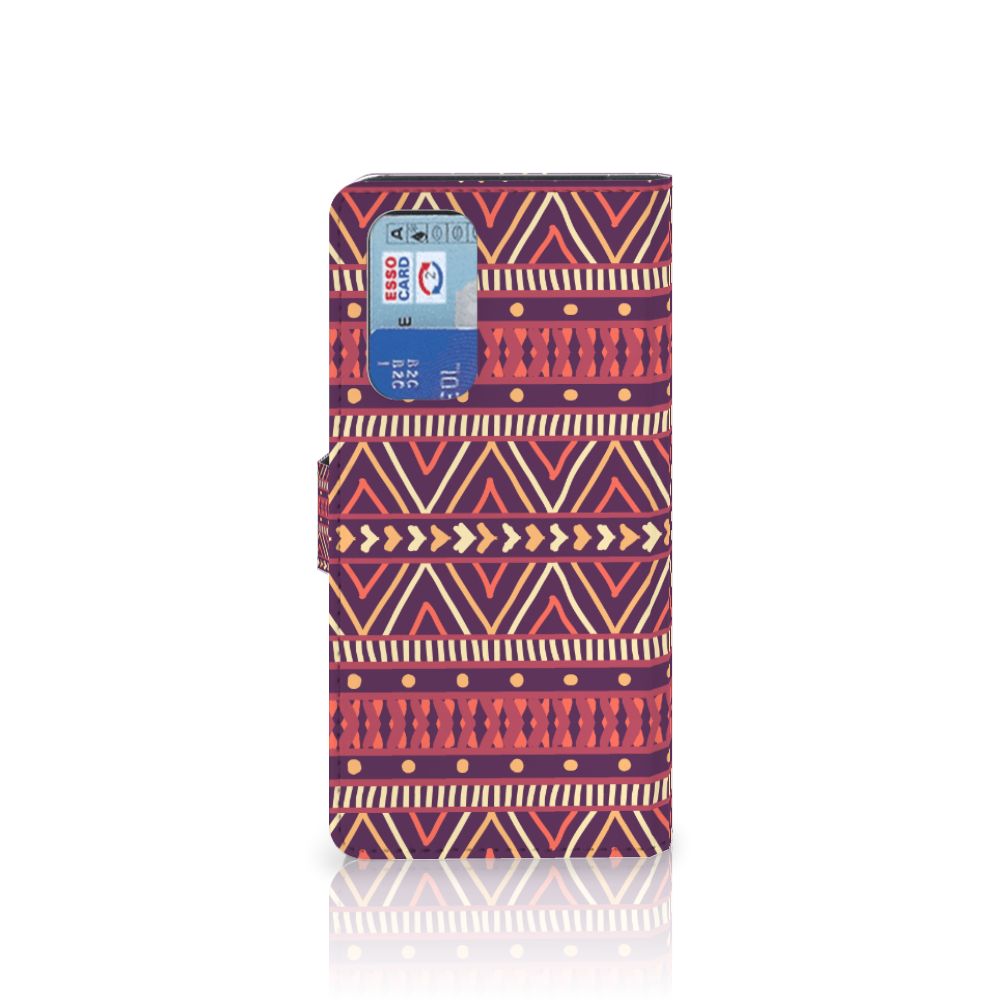 OnePlus 9 Pro Telefoon Hoesje Aztec Paars