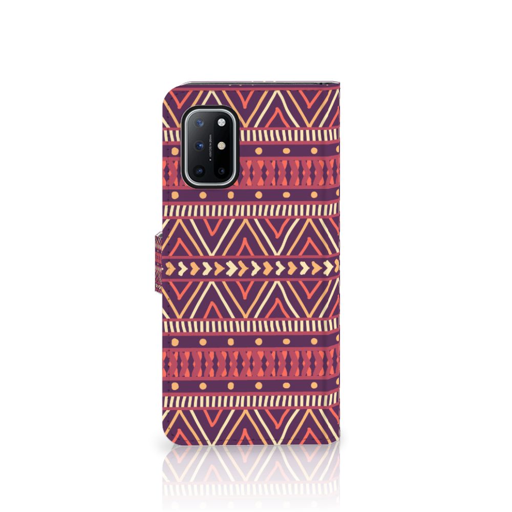 OnePlus 8T Telefoon Hoesje Aztec Paars