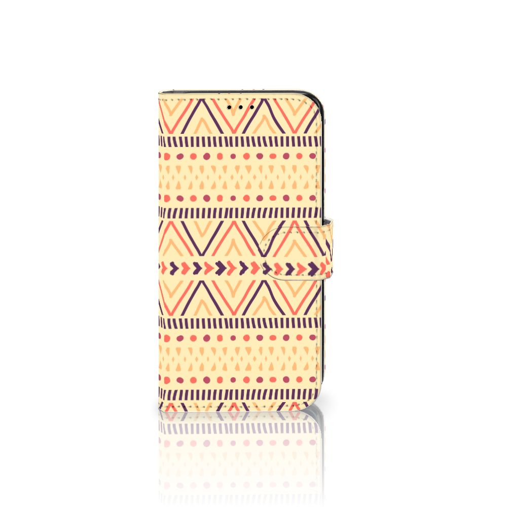 Samsung Galaxy S7 Edge Telefoon Hoesje Aztec Yellow