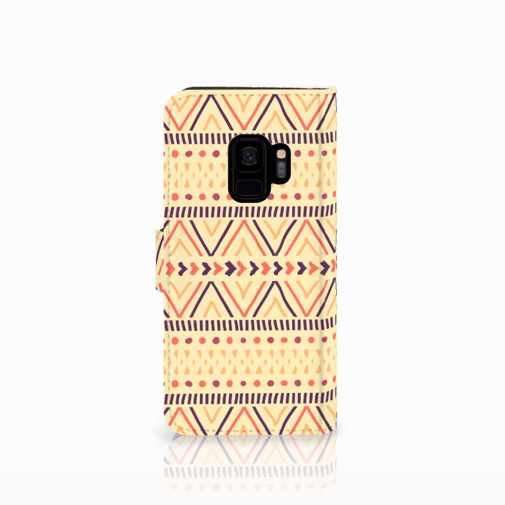 Samsung Galaxy S9 Telefoon Hoesje Aztec Yellow