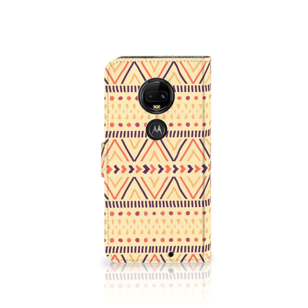 Motorola Moto G7 | G7 Plus Telefoon Hoesje Aztec Yellow