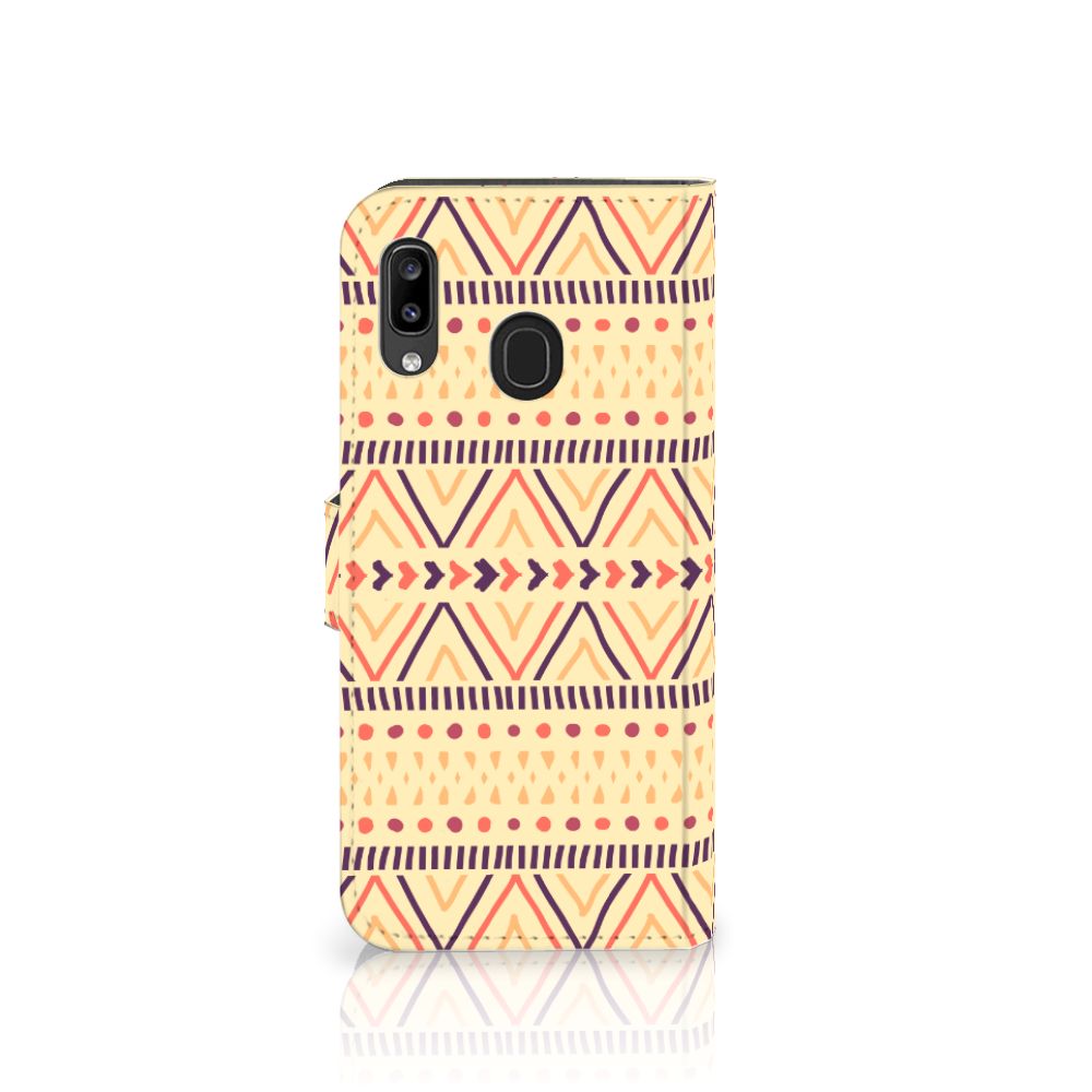 Samsung Galaxy A30 Telefoon Hoesje Aztec Yellow
