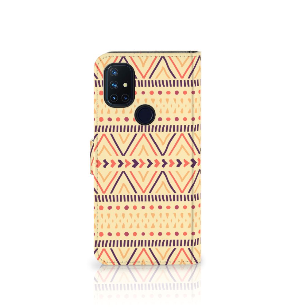 OnePlus Nord N10 Telefoon Hoesje Aztec Yellow