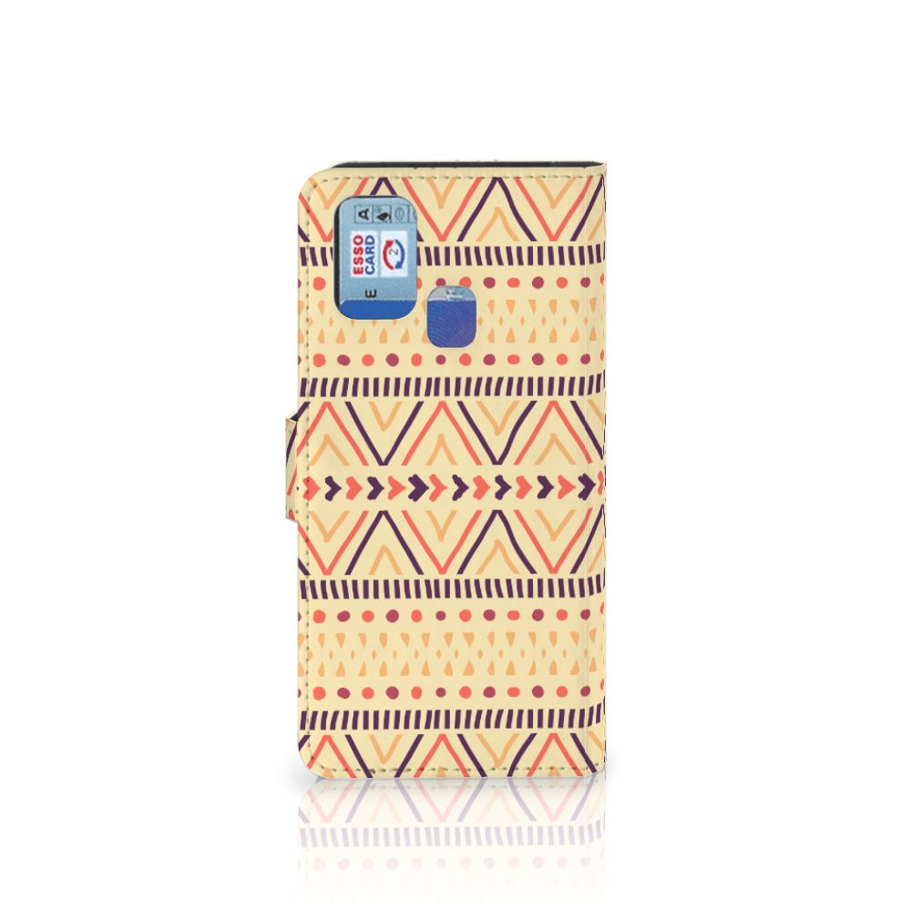 Samsung Galaxy M31 Telefoon Hoesje Aztec Yellow