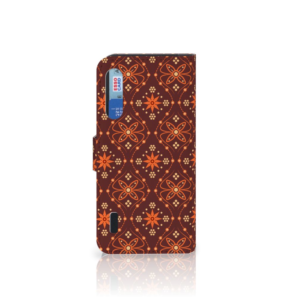 Xiaomi Mi A3 Telefoon Hoesje Batik Brown