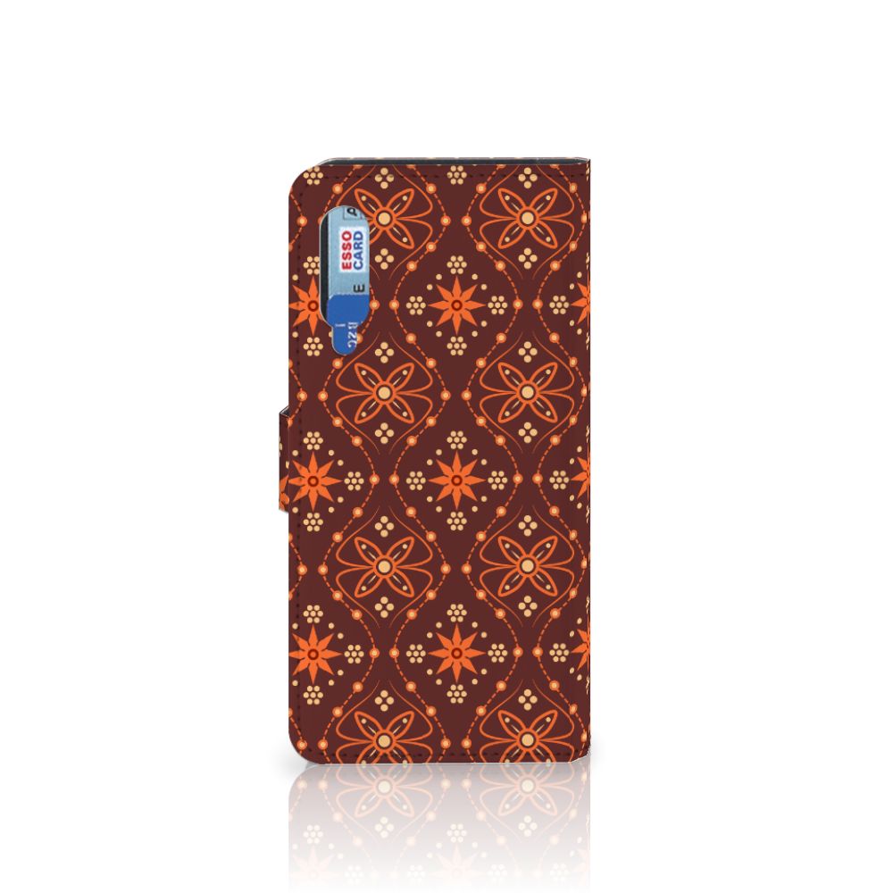 Xiaomi Mi 9 Telefoon Hoesje Batik Brown