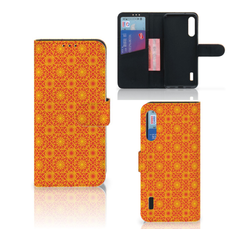 Xiaomi Mi A3 Telefoon Hoesje Batik Oranje
