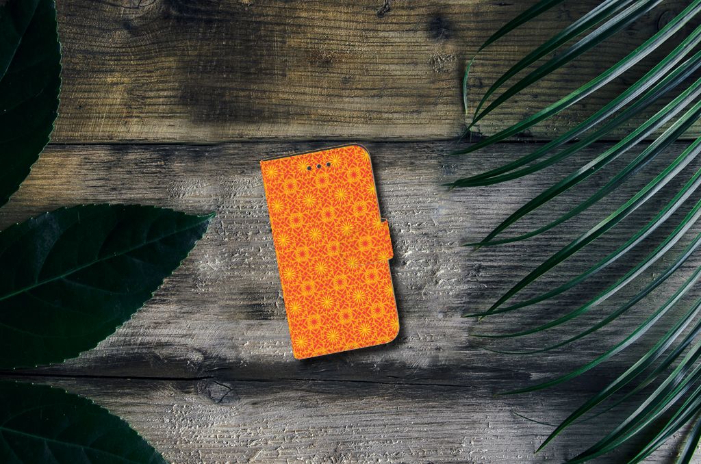 Samsung Galaxy Xcover 3 | Xcover 3 VE Telefoon Hoesje Batik Oranje