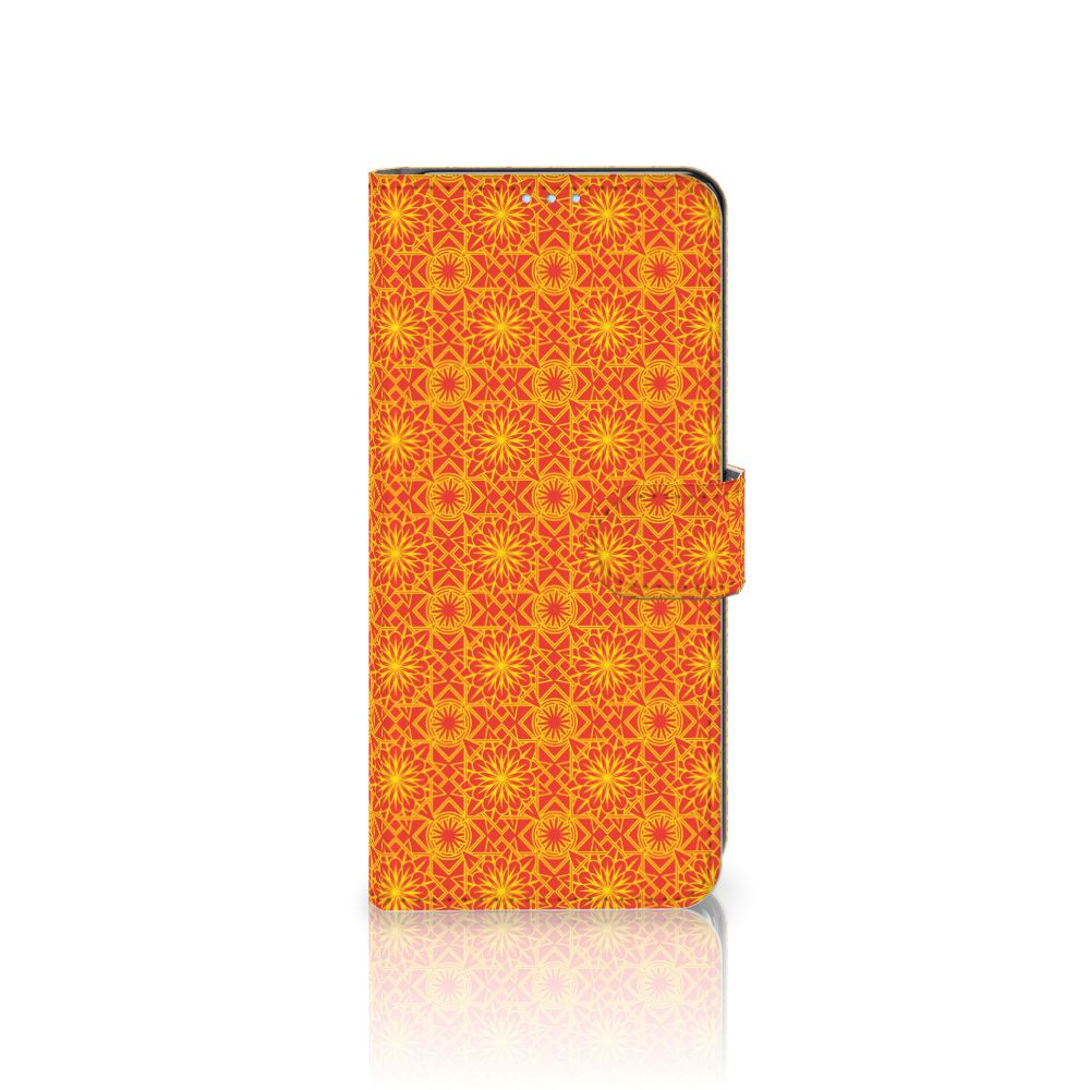 OPPO Reno 4 Pro 5G Telefoon Hoesje Batik Oranje