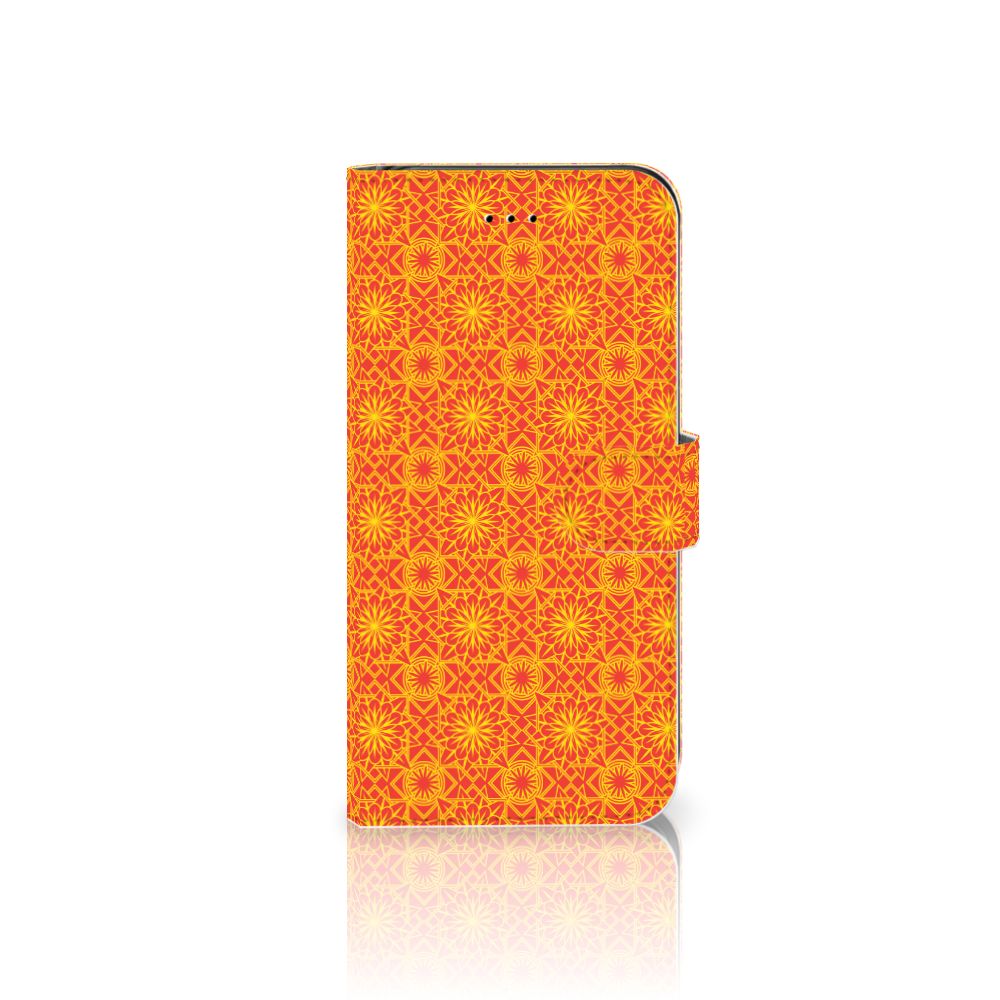 Apple iPhone 7 Plus | 8 Plus Telefoon Hoesje Batik Oranje