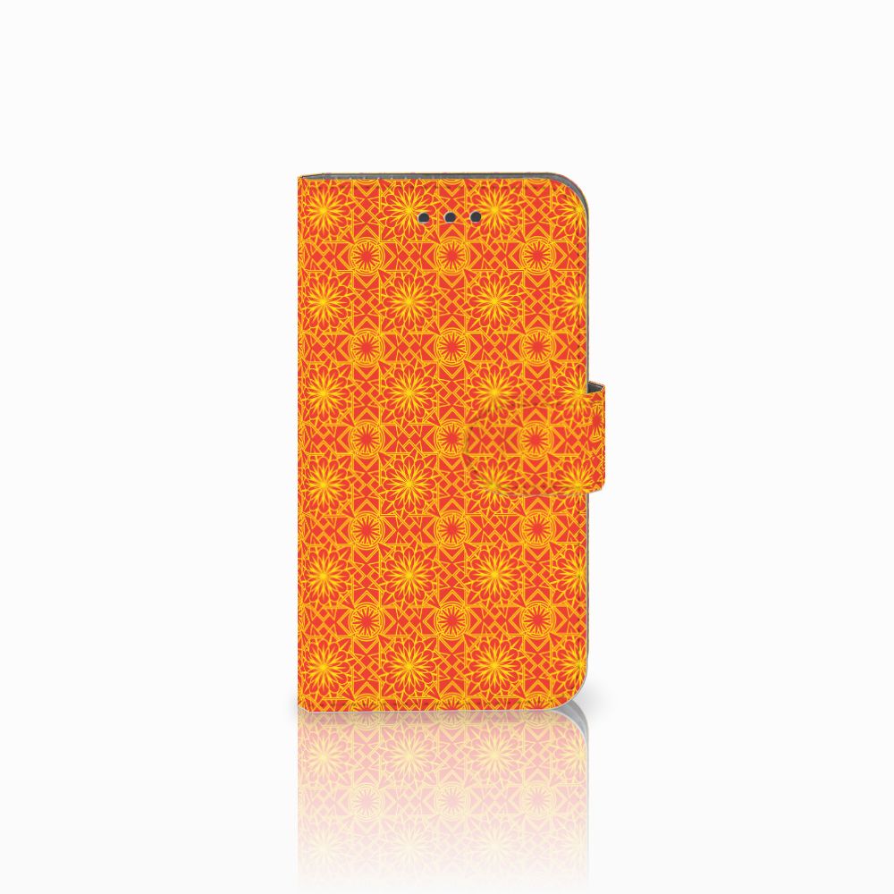 Samsung Galaxy Xcover 3 | Xcover 3 VE Telefoon Hoesje Batik Oranje