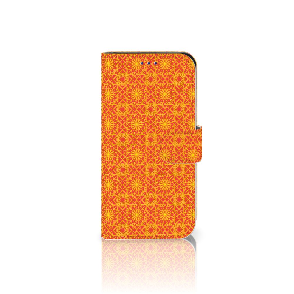 Samsung Galaxy S10e Telefoon Hoesje Batik Oranje