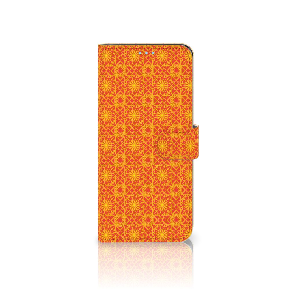 OPPO A74 4G Telefoon Hoesje Batik Oranje