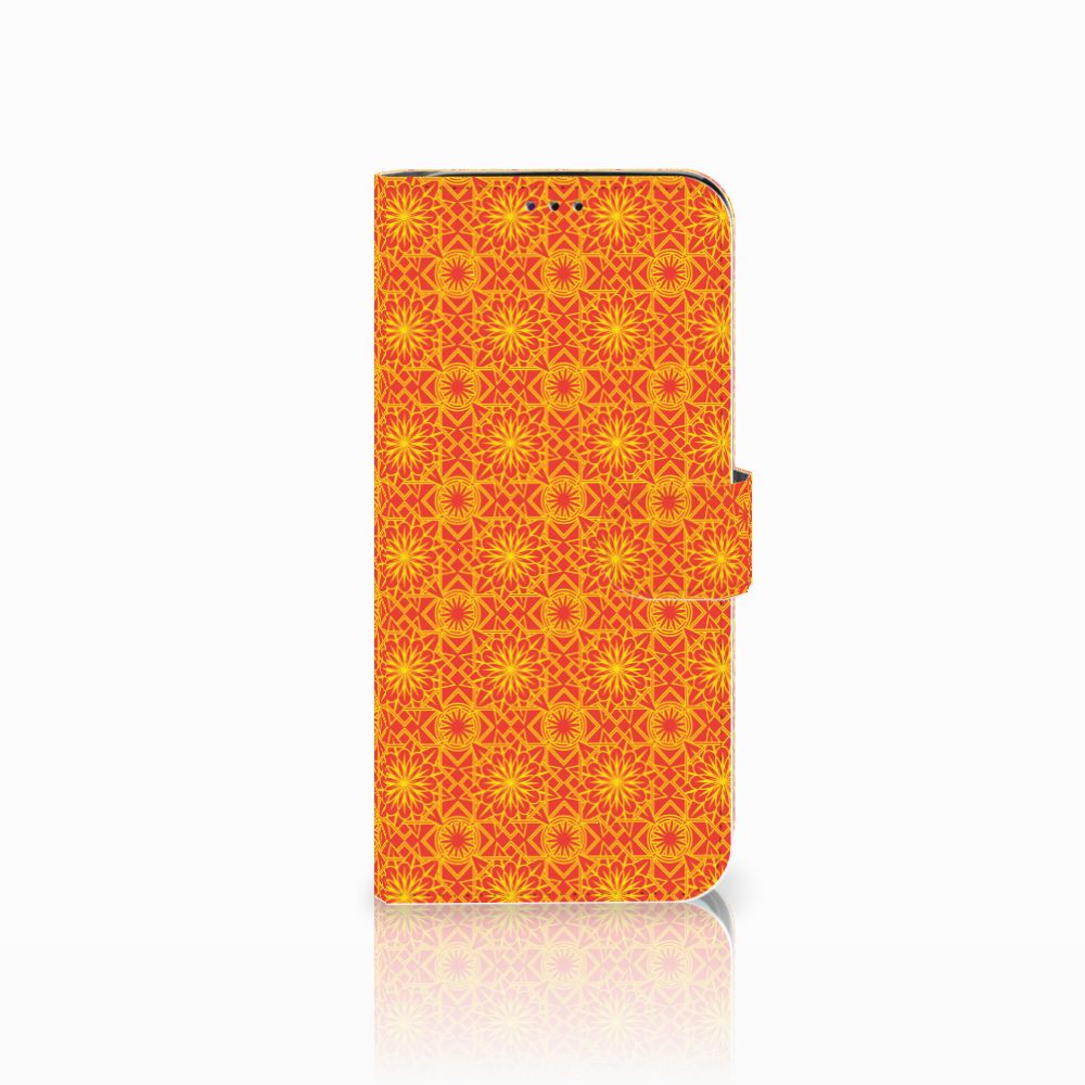 Samsung Galaxy A70 Telefoon Hoesje Batik Oranje