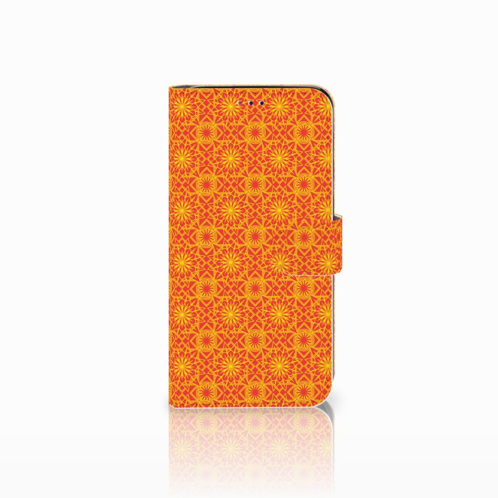 Samsung Galaxy A10 Telefoon Hoesje Batik Oranje