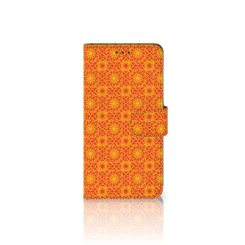 Huawei P10 Lite Telefoon Hoesje Batik Oranje
