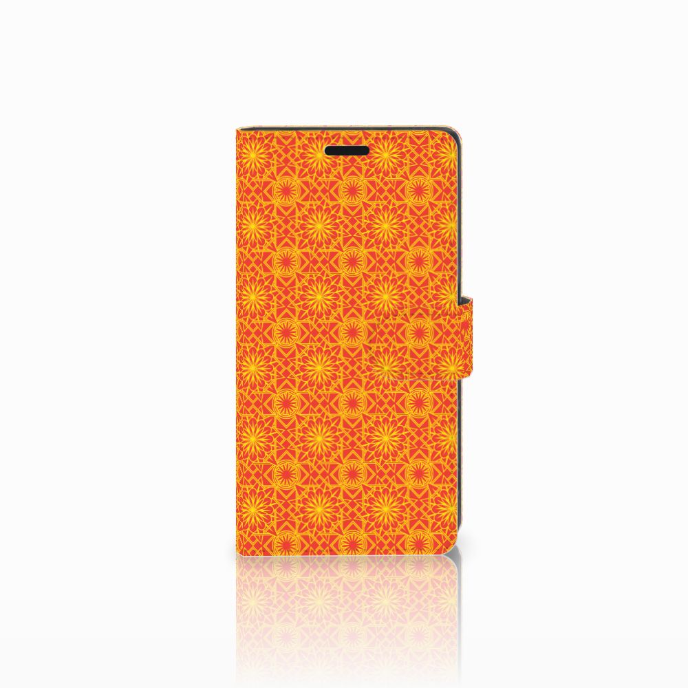 Sony Xperia XZ | Sony Xperia XZs Telefoon Hoesje Batik Oranje